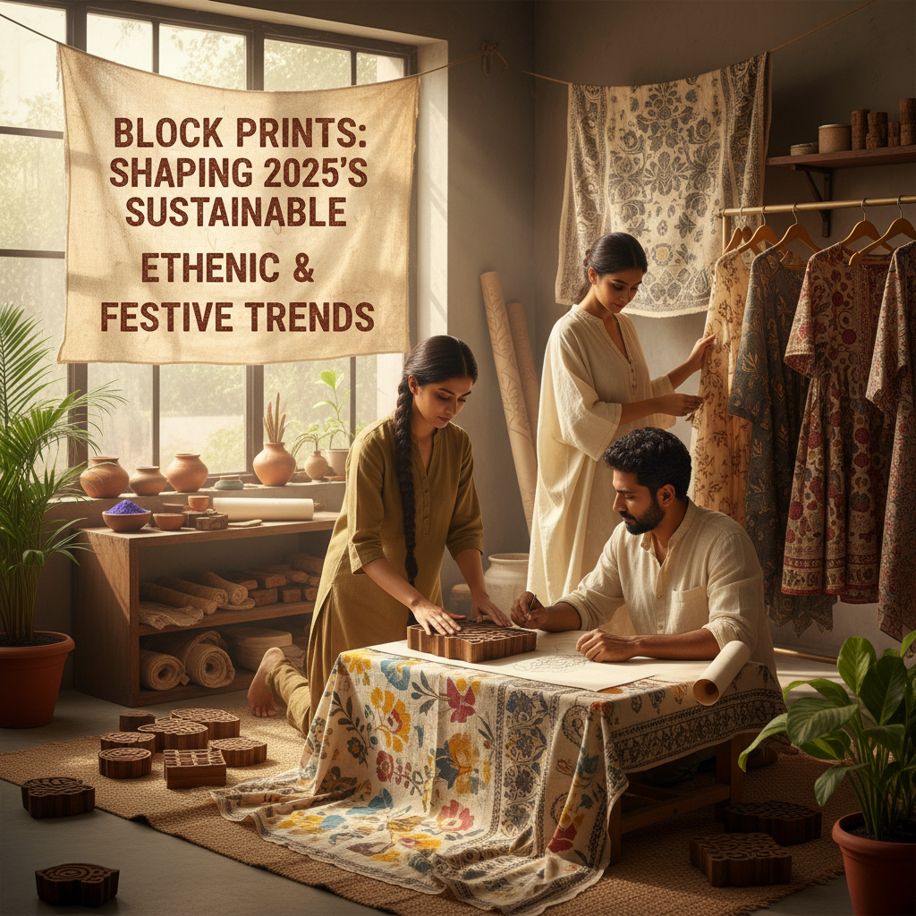 Block-Printed Dupattas: A Timeless Canvas Reflecting Seasonal Shifts and Modern Ethos