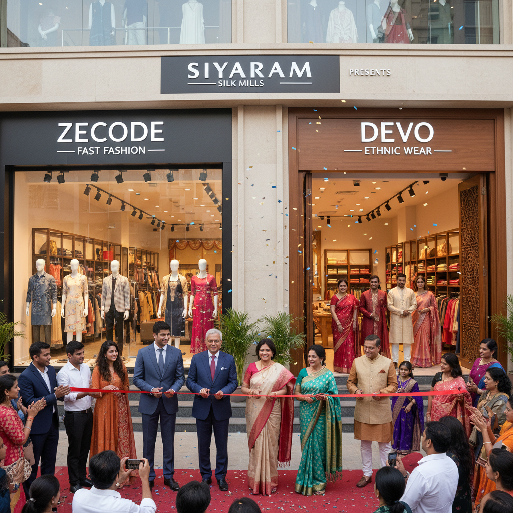 Siyaram Silk Mills Launches New Fast Fashion and Ethnic Wear Outlets