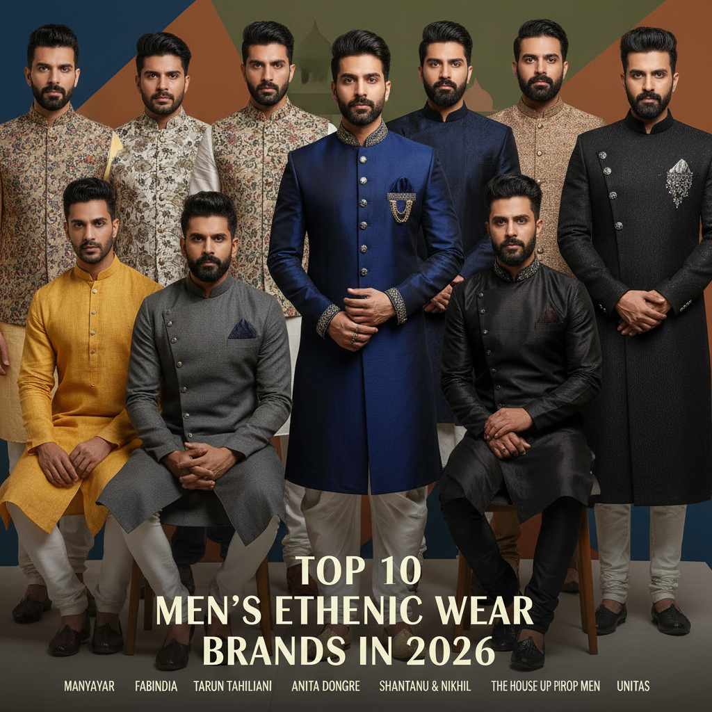 Top 10 Men's Ethnic Wear Brands in 2026