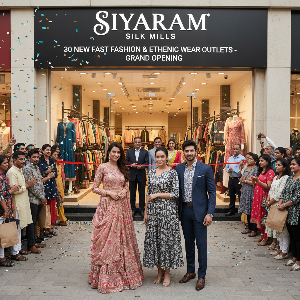 Siyaram Silk Mills Launches New Fast Fashion And Ethnic Wear Outlets