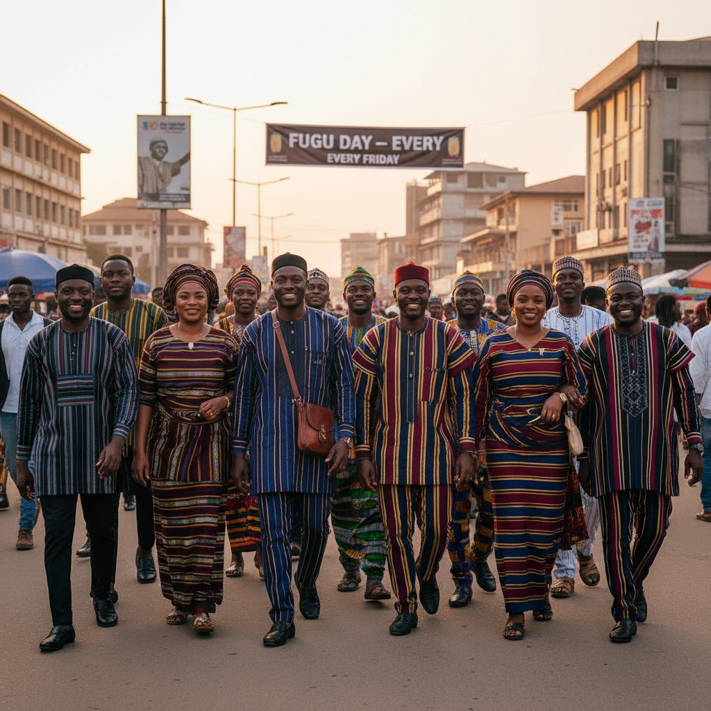 Ghana Introduces Weekly 'Fugu Day' to Celebrate and Promote Traditional Clothes